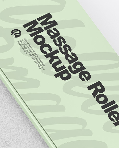 Jade Massage Roller W  Box Mockup PSD #6