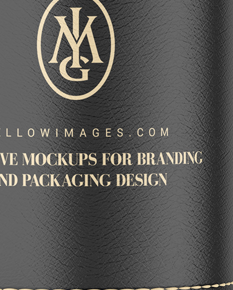 Leather Tube Mockup PSD #1