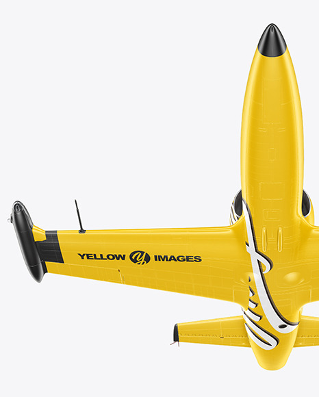Aircraft Mockup - Half Side View