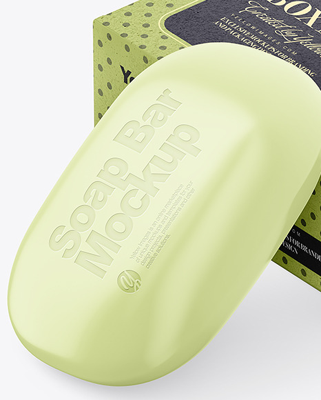 Kraft Paper Soap Box Mockup PSD #7
