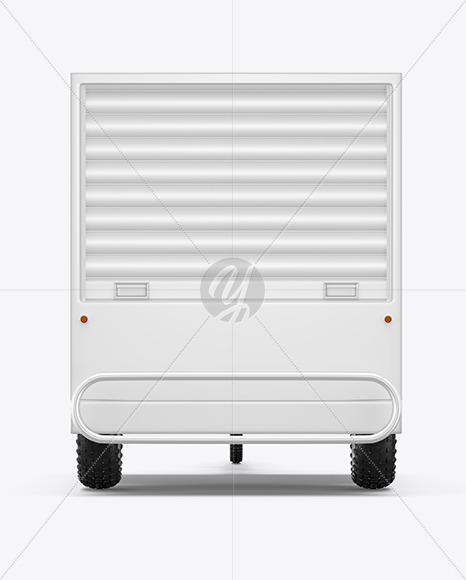 New Free Mockups – Cargo Bike Mockup – Front View – Download Now