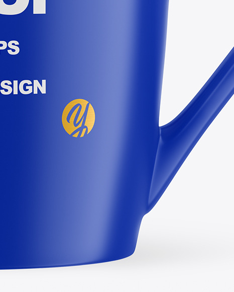 Matte Mug Mockup PSD #1