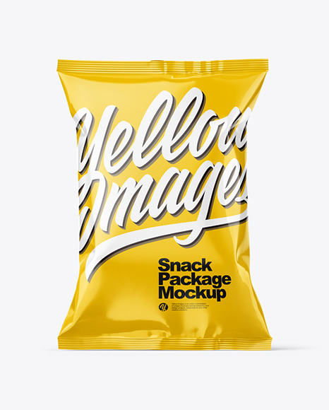 Glossy Snack Pack Mockup