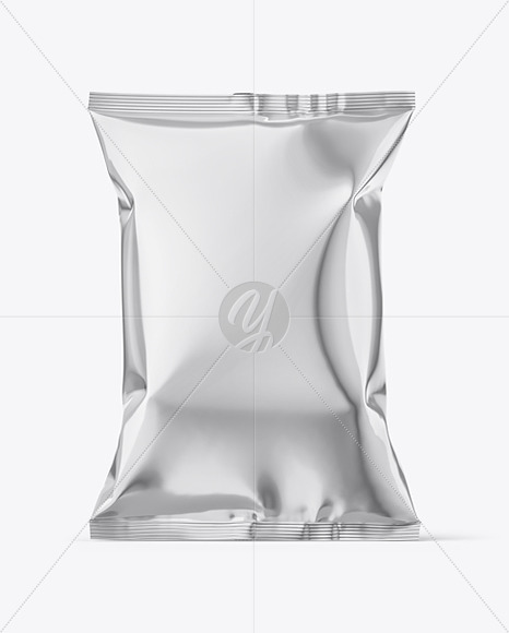 Metallic Snack Pack Mockup PSD #3