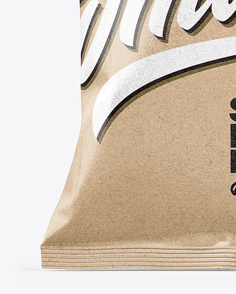 Kraft Paper Snack Pack Mockup PSD #7