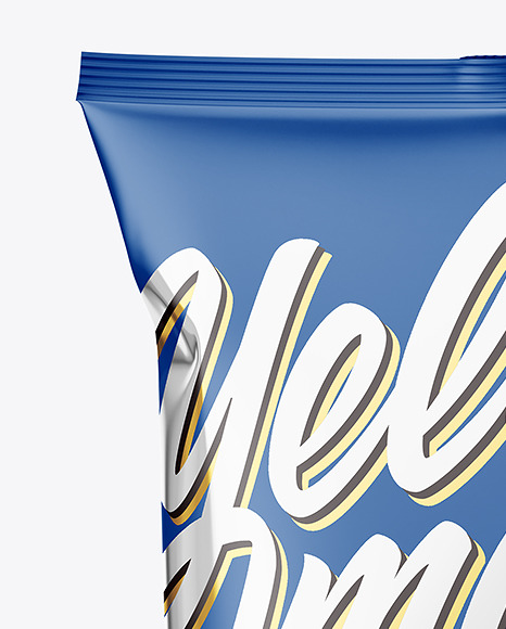 Matte Snack Pack Mockup PSD #1