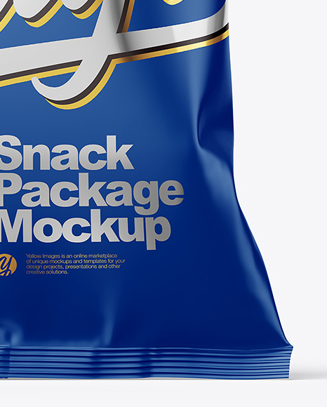 Matte Snack Pack Mockup PSD #5