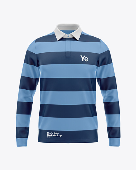 Polo Shirt Mockup - Front View