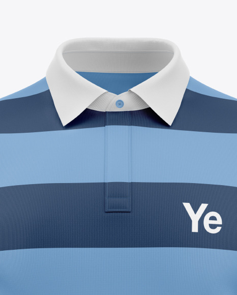 Polo Shirt Mockup   Front View PSD #2