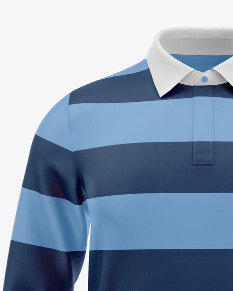 Polo Shirt Mockup   Front View PSD #1