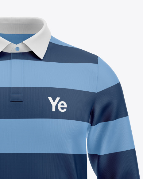 Polo Shirt Mockup   Front View PSD #6