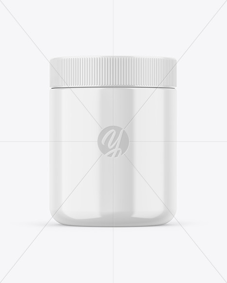 New Glossy Jar Mockup