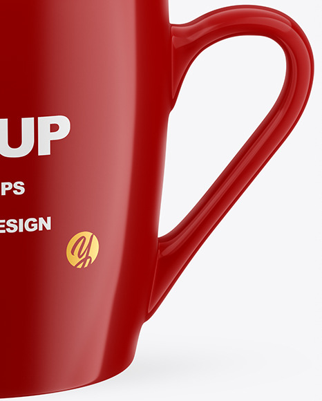 Glossy Mug Mockup PSD #1