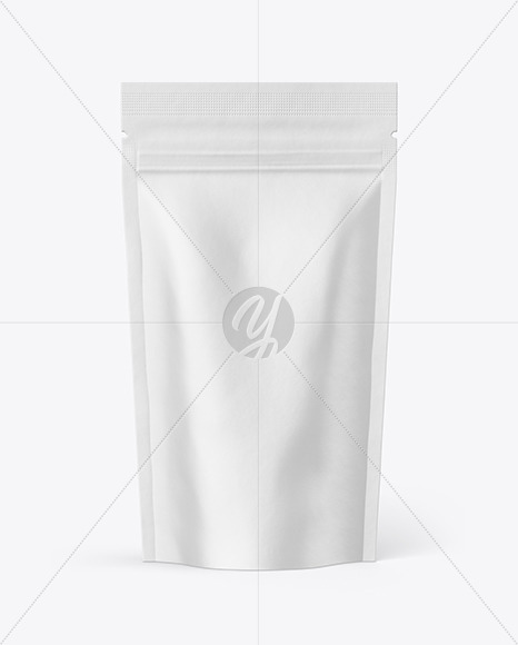 Matte Stand up Pouch Mockup PSD #3