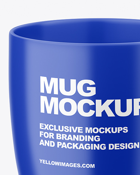 Matte Mug Mockup PSD #2