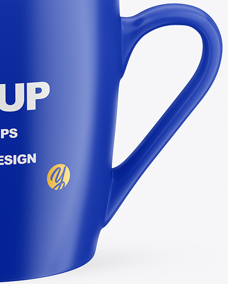 Matte Mug Mockup PSD #1
