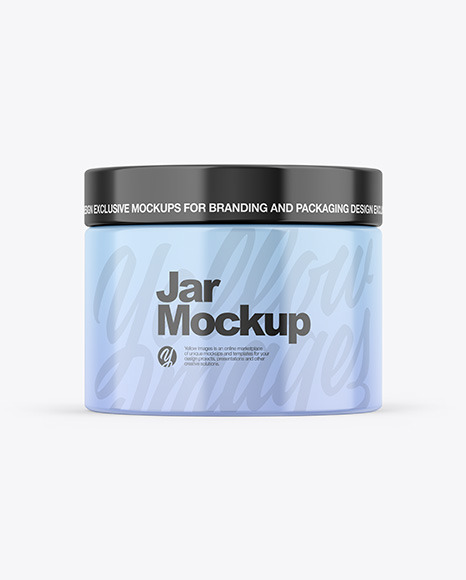 Glossy Jar Mockup