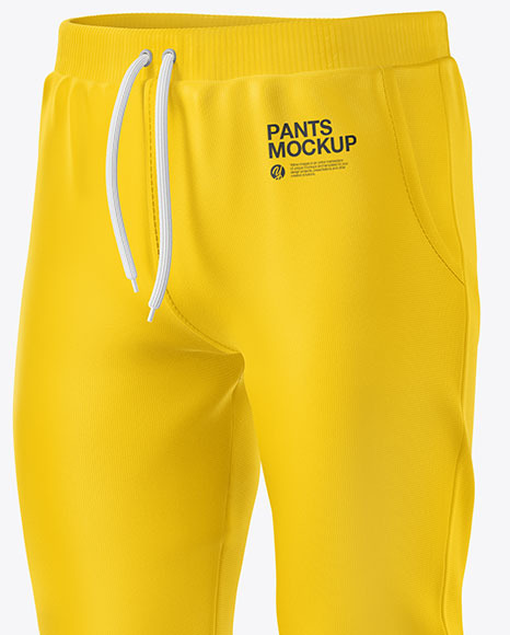 Pants Mockup   Half Side View PSD #2