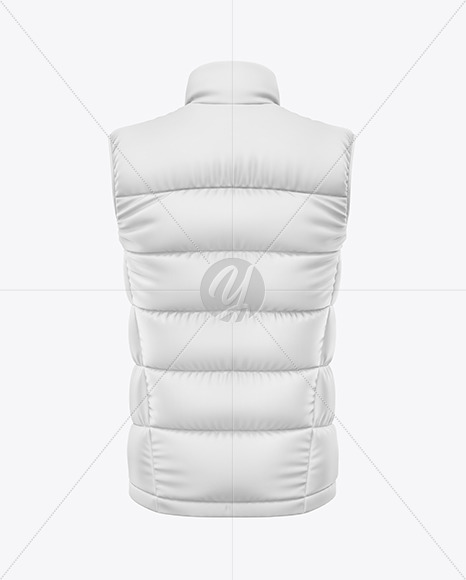 Free Matte Down Vest Mockup Apparel Mockups