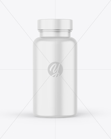 Matte Plastic Bottle Mockup PSD #3