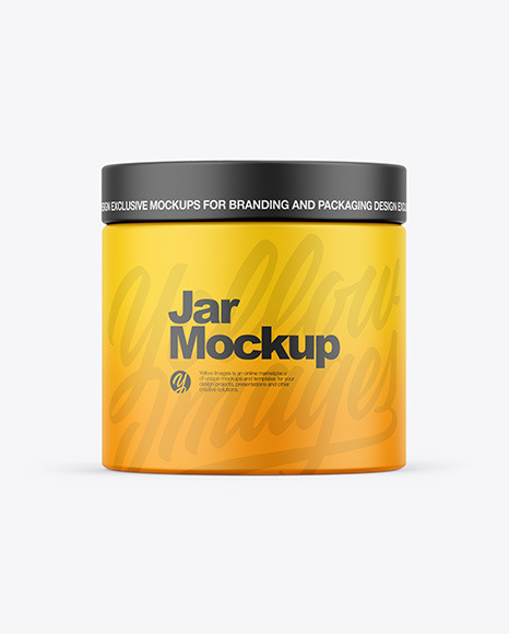 Matte Jar Mockup