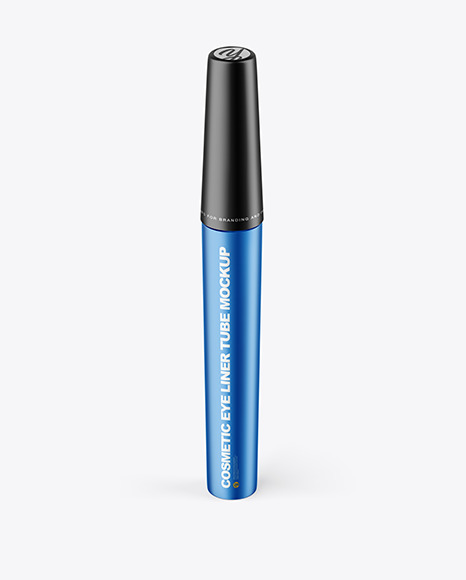 Metallic Eyeliner Tube Mockup