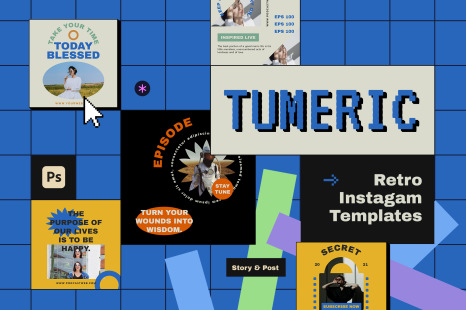 Tumeric Instagram Template