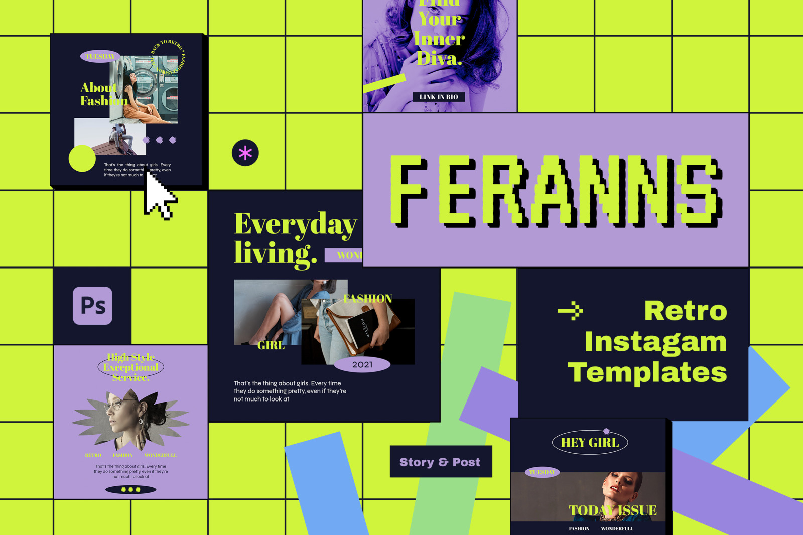 Ferrans Instagram Template