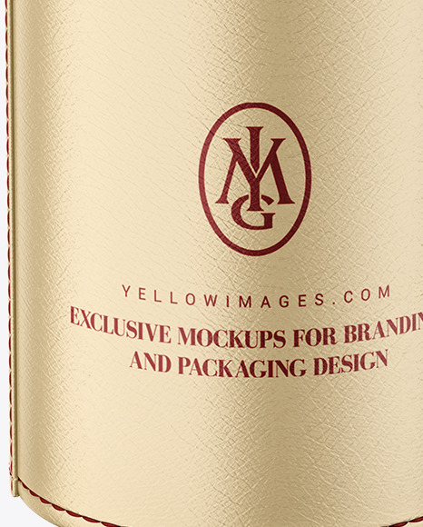 Metallized Tube Mockup PSD #1