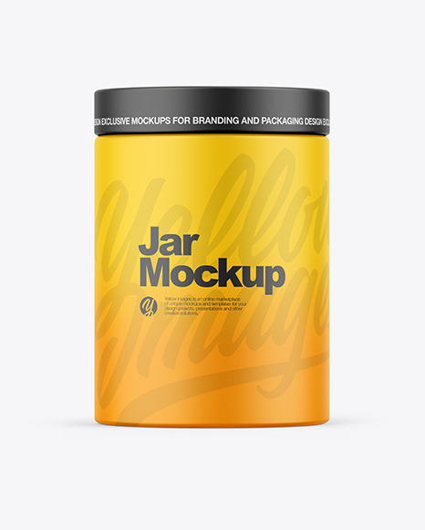 Matte Jar Mockup