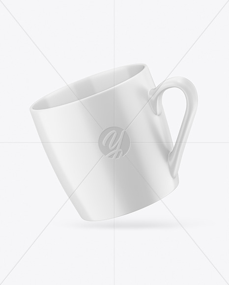 Matte Mug Mockup PSD #3