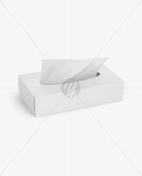 Paper Box w  Wipes Mockup PSD #3