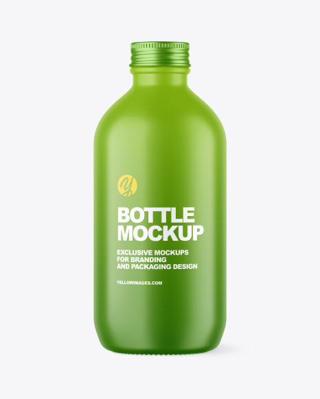 Matte Bottle Mockup