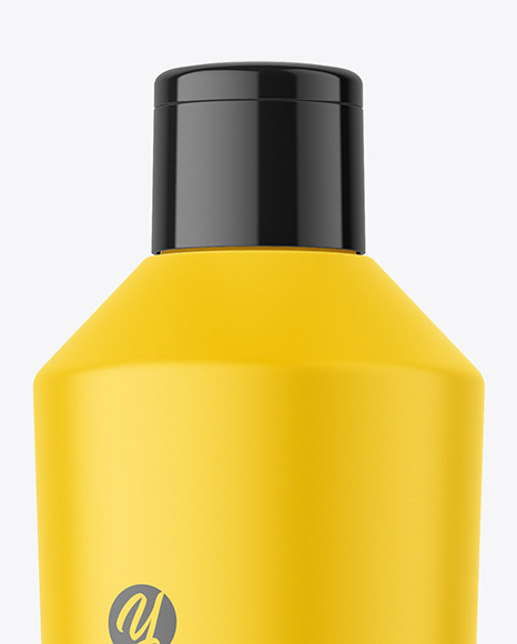 Matte Plastic Bottle Mockup cosmetic 9114