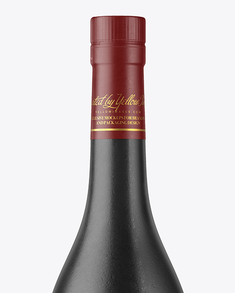 Ceramic Bottle Mockup PSD #1