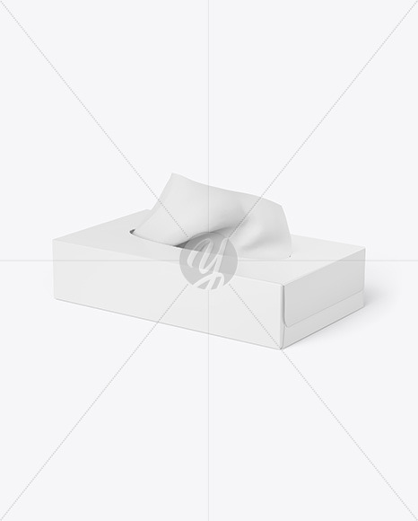 Paper Box w  Wipes Mockup PSD #3