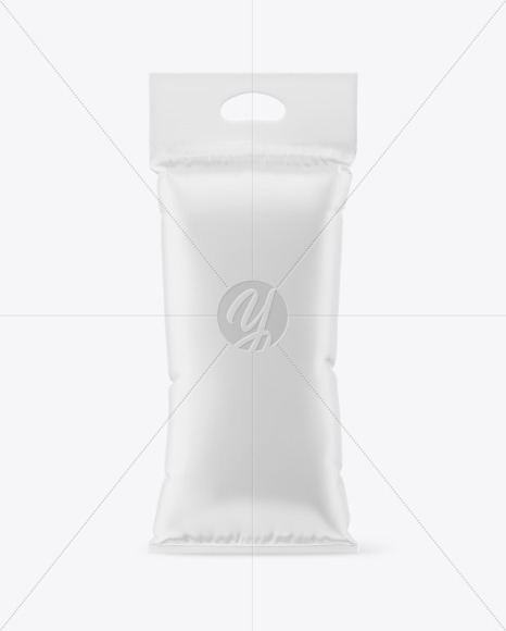 Matte Plastic Bag Mockup bar 7039
