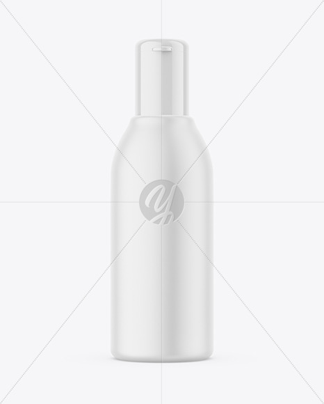 Matte Plastic Bottle Mockup body 7023