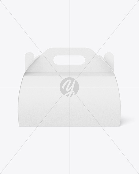 Kraft Paper Box w  Handle Mockup PSD #3