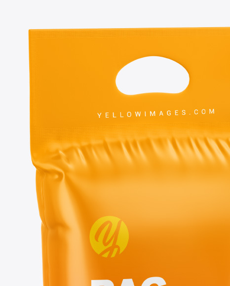 Glossy Plastic Bag Mockup PSD #2
