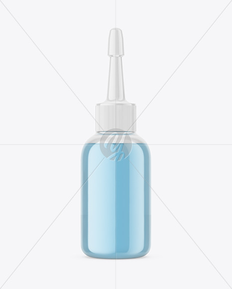 Clear Dropper Bottle Mockup PSD #3