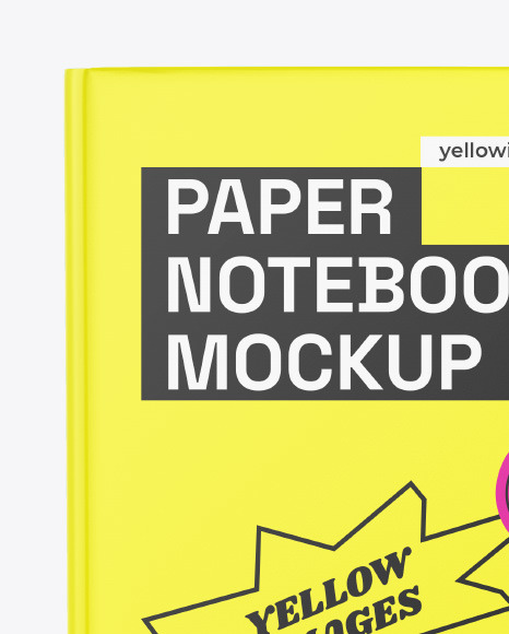 Notebook Mockup cover 1385