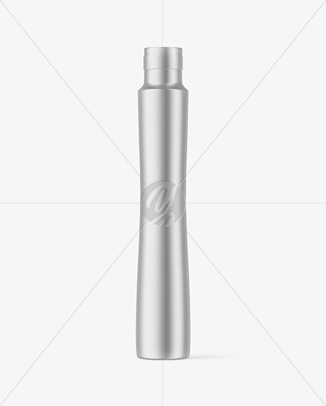 Metallized Plastic Bottle Mockup bottle 2290