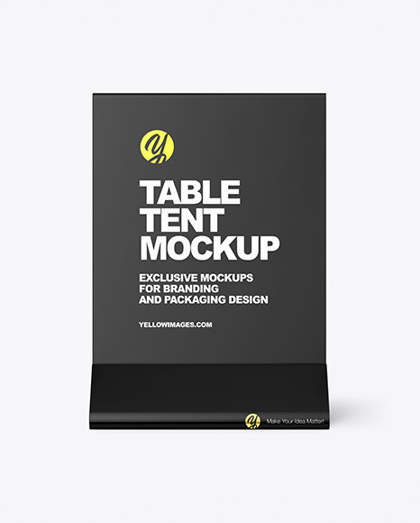 Table Tent Mockup