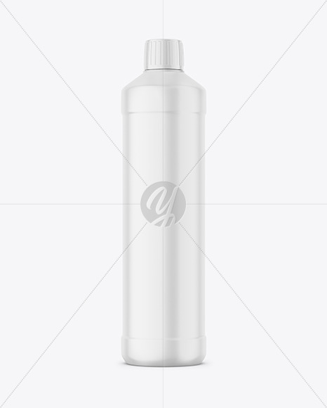 Matte Plastic Bottle Mockup bottle 4715
