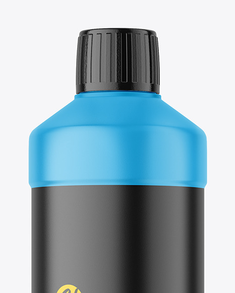 Matte Plastic Bottle Mockup home 4718