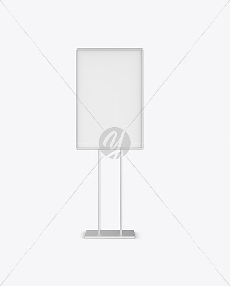 Metallic Stand Mockup adv 102000