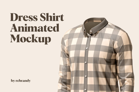 Dress Shirt Animated Mockup
