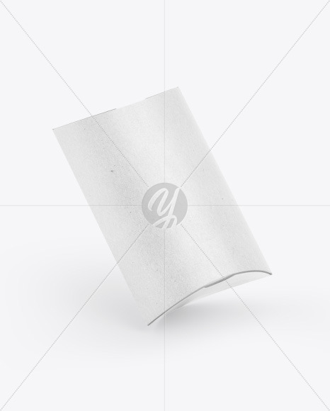 Kraft Pillow Box Mockup box 2393