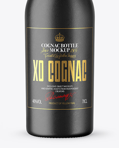 Ceramic Bottle Mockup PSD #7